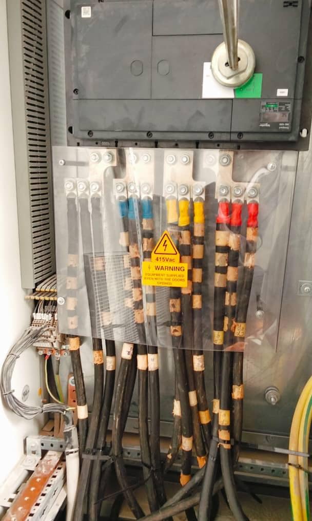 Installation of Compressed Natural Gas Compressor, Dryer.
